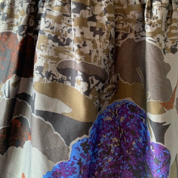 MIUSE Japanese Style Shift A-line Dress Size Medium Waist Tie - Picture 5 of 9